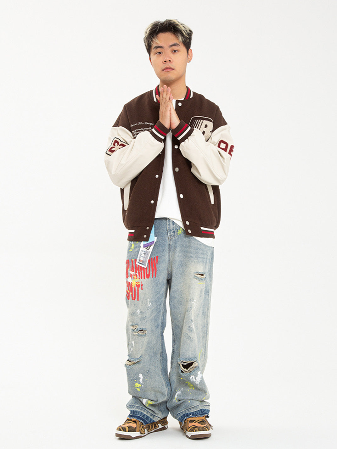 "mcflurry Series" Rivets Chunky Skate Sneakers