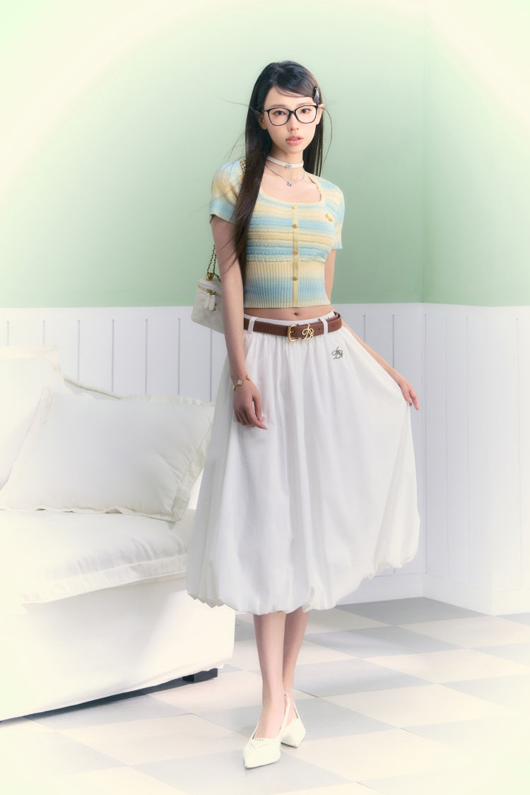 Whimsical Meadow Midi Skirt