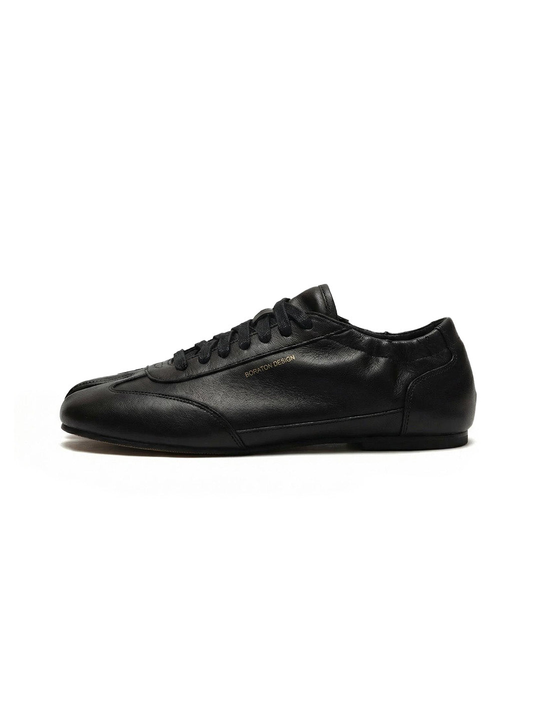 Waxed Leather Tabi Shoes