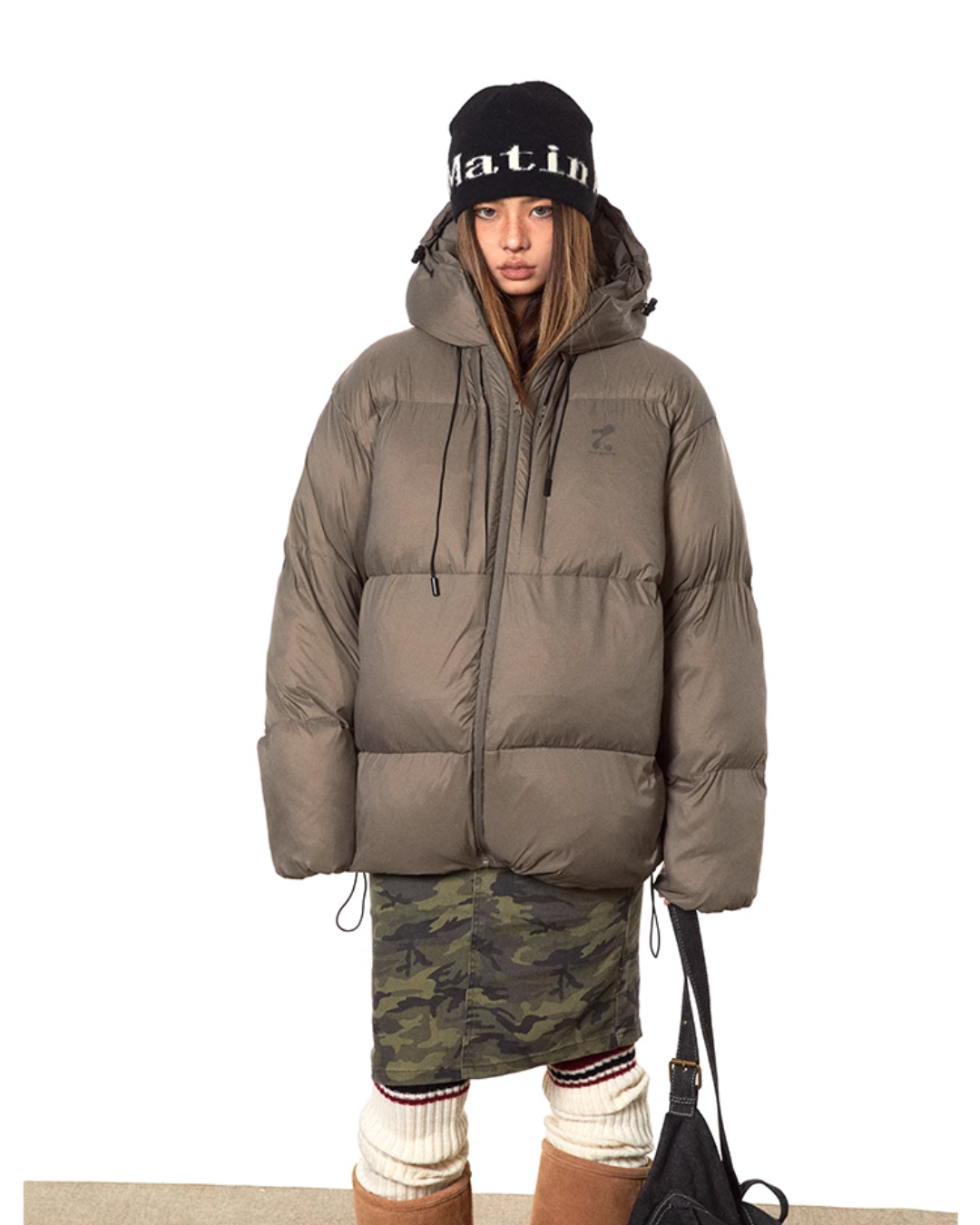 Hooded Padded Puffer Jacket