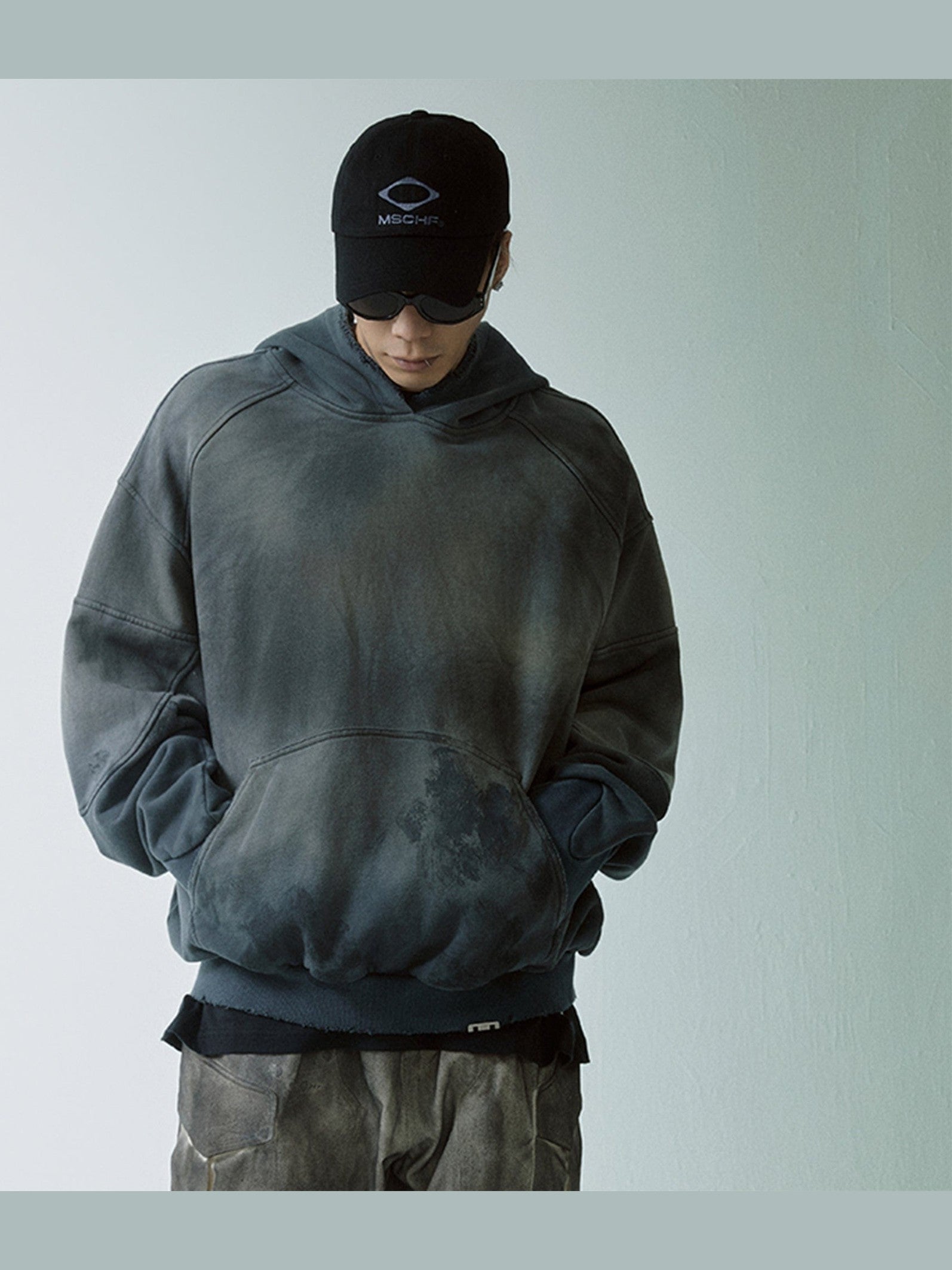 Washed Raglan Hoodie