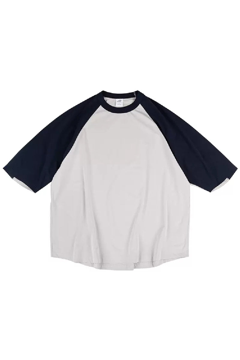 Raglan Sleeve Tee in Cool Fiber - chiclara