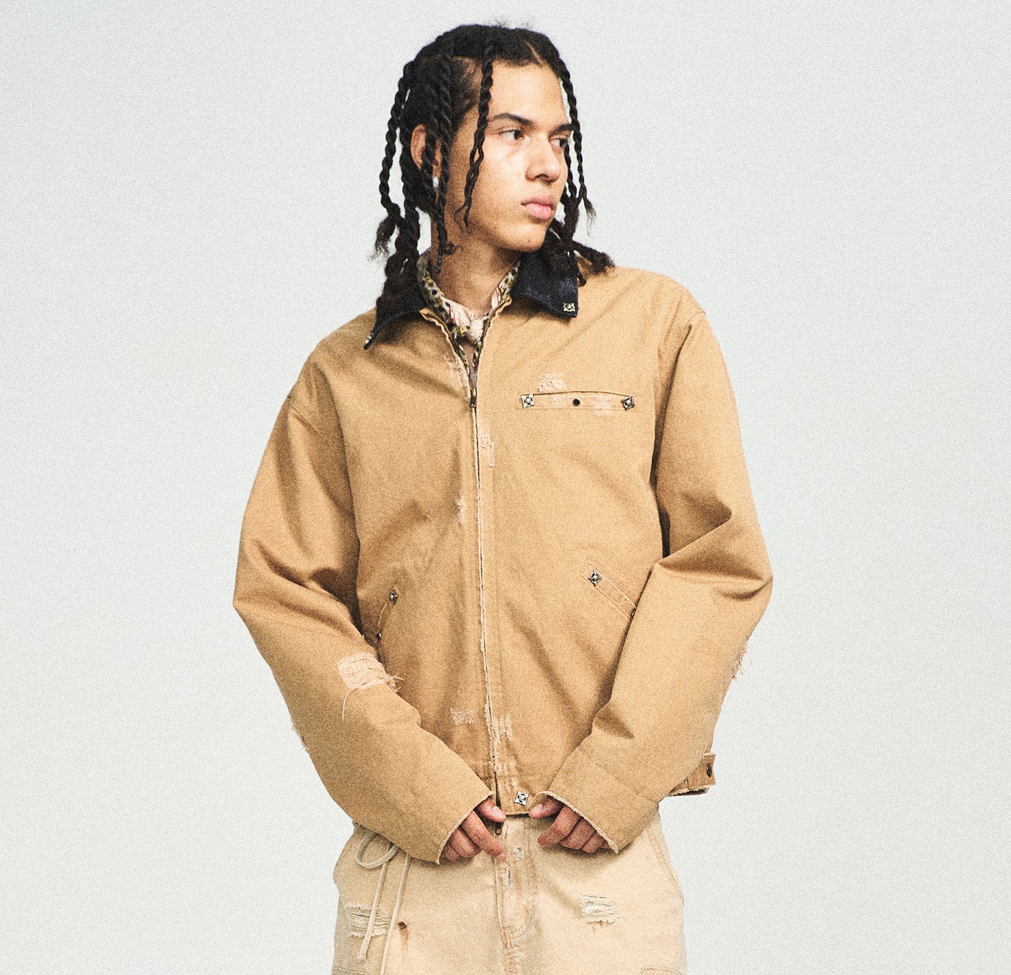 Tan Work Jacket