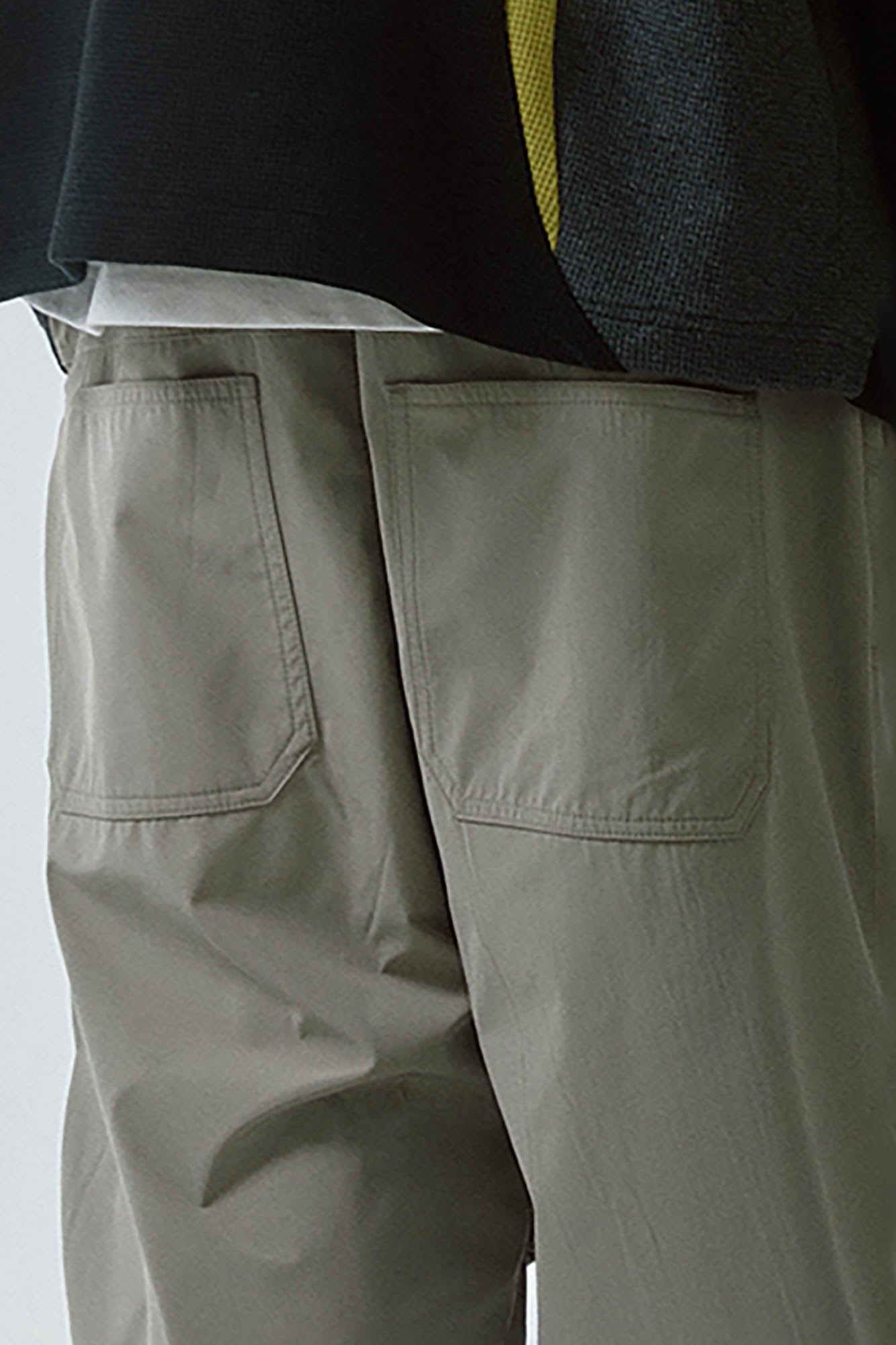 Wide-Leg Panel Utility Pants