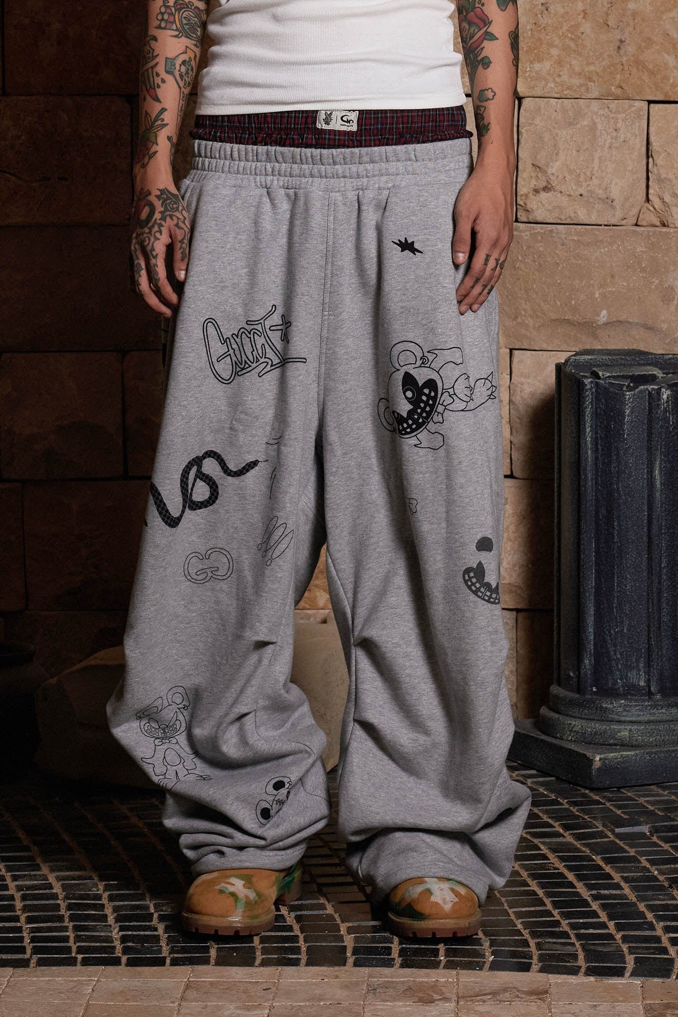 Graffiti Doodle Sweatpants