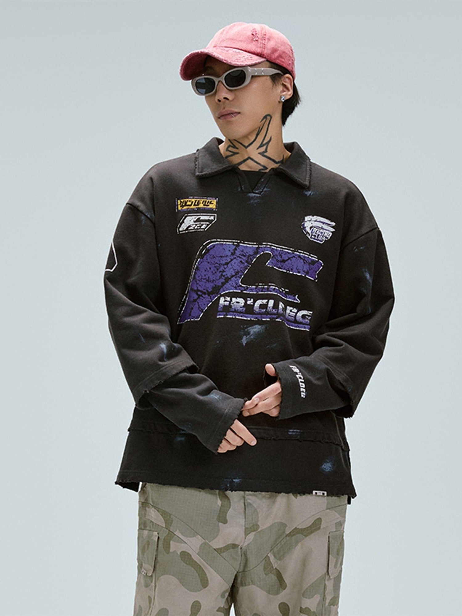 Racing Patch Rugby Sweatshirt