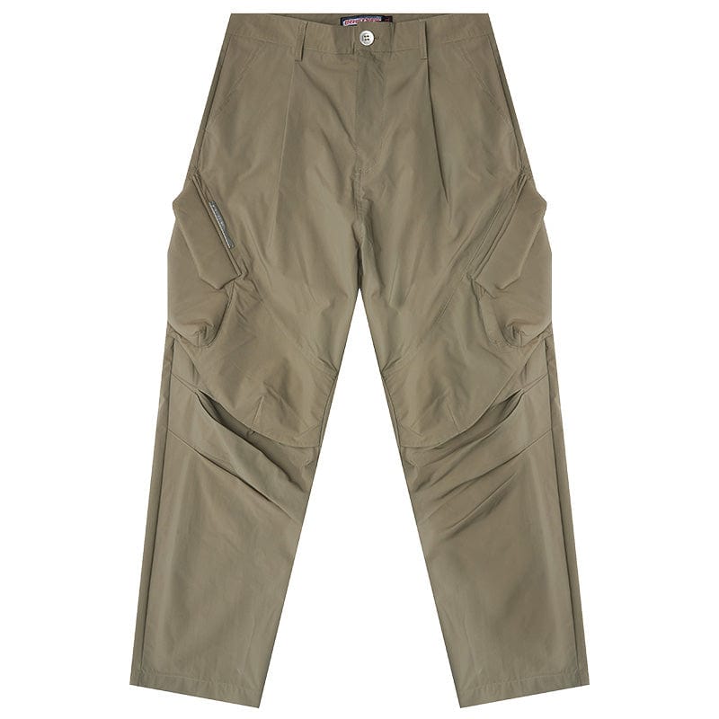 Tactical Cargo Crinkled Pants