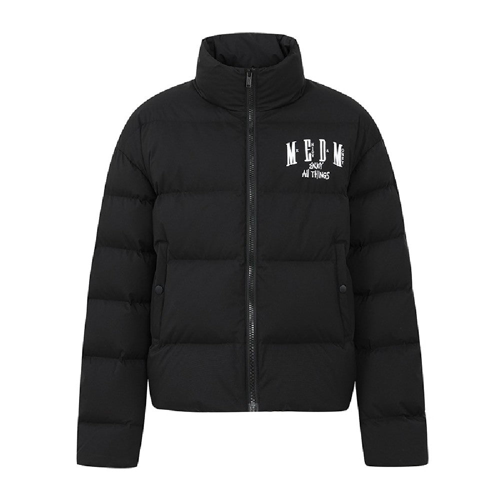 Puffer Jacket with Logo - chiclara