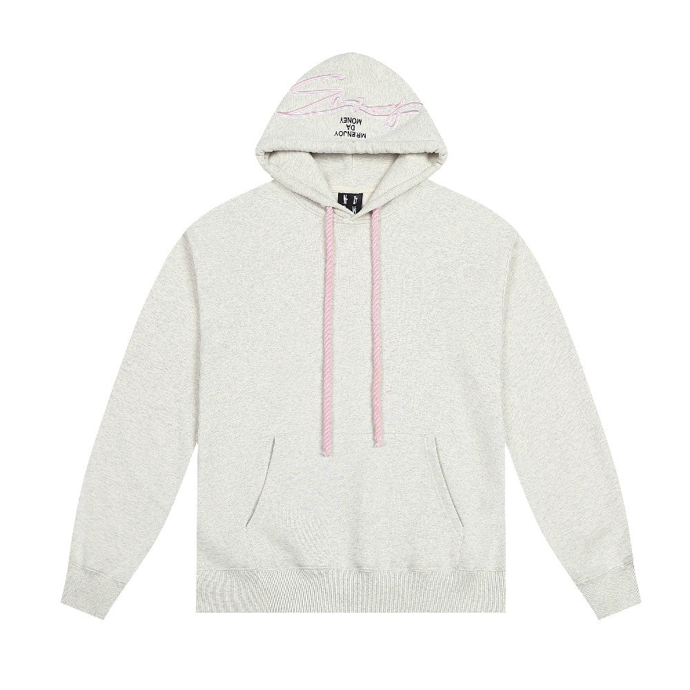 Hoodie with Signature Embroidered Logo - chiclara
