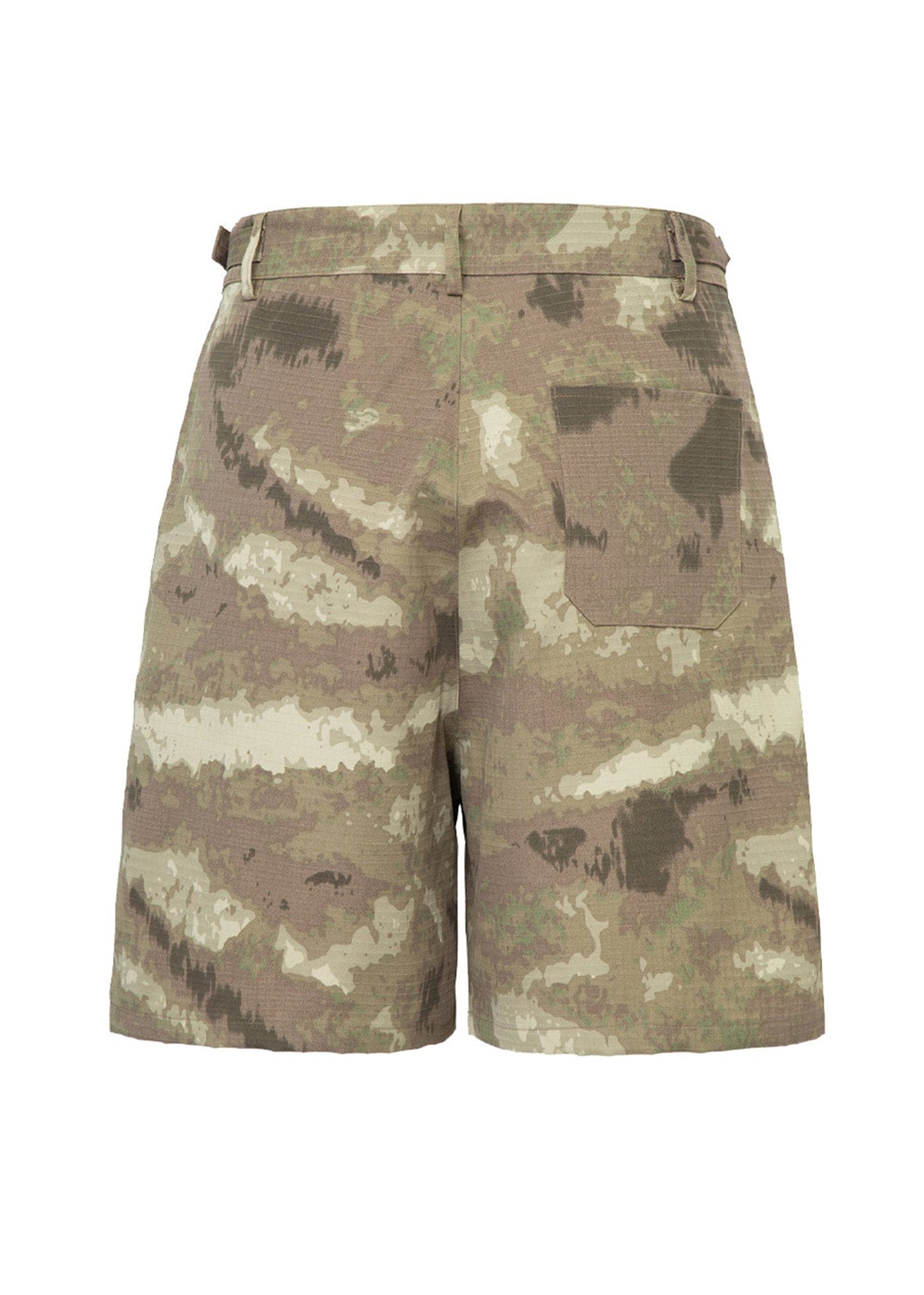 Retro Camo Cargo Shorts