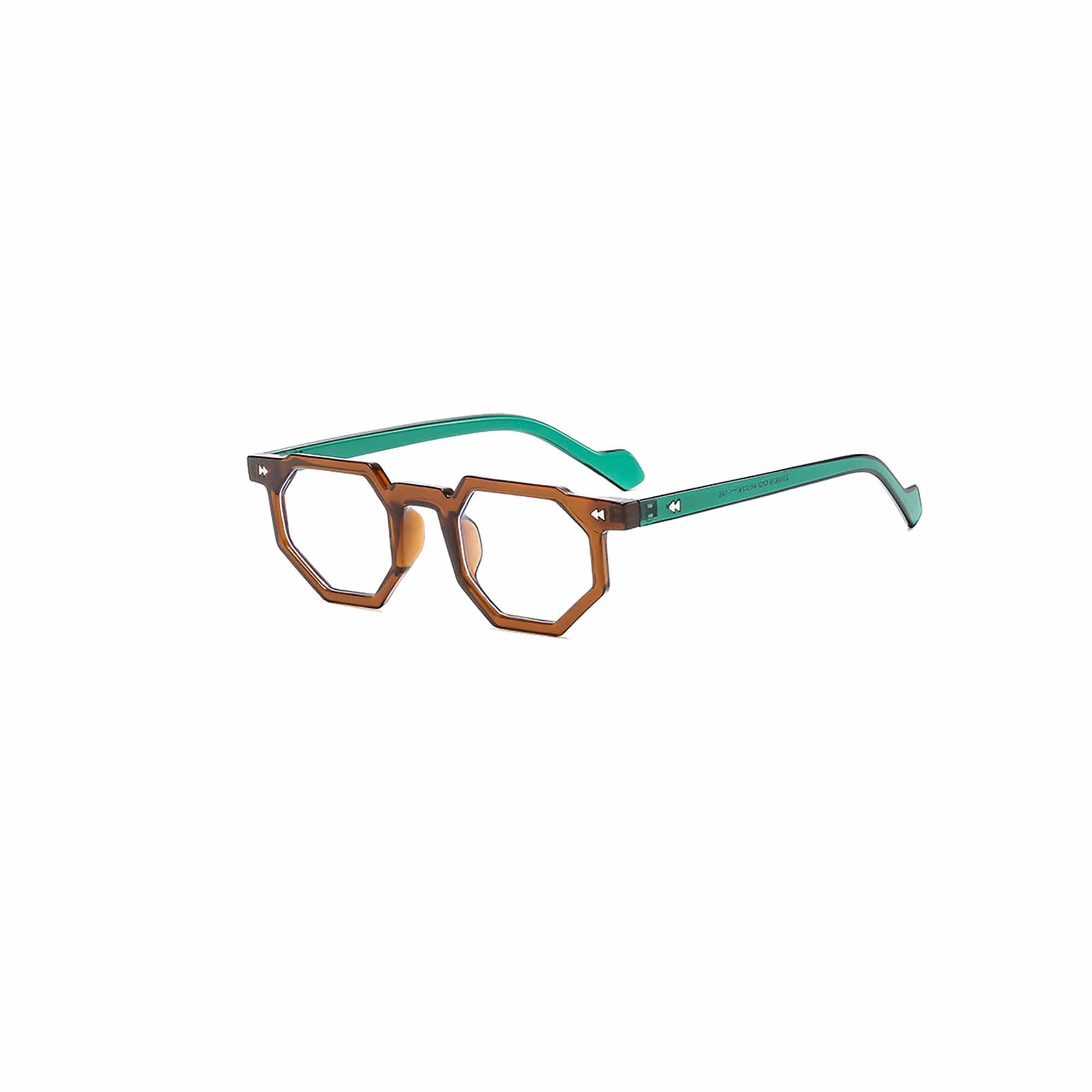 Angular Geometric Layered Fashion Glasses - view 2