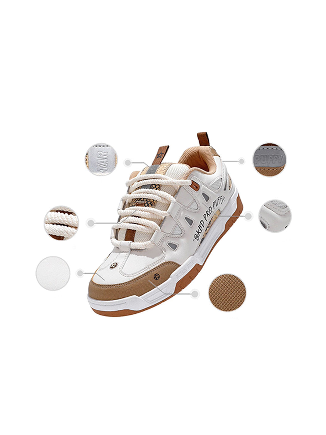 Retro High Top Platform Sneakers