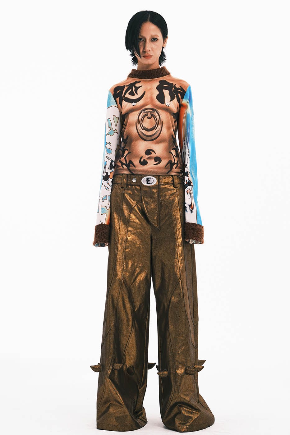 Runas musculares embriones MOHAIR TURTLENECK L/S TEE