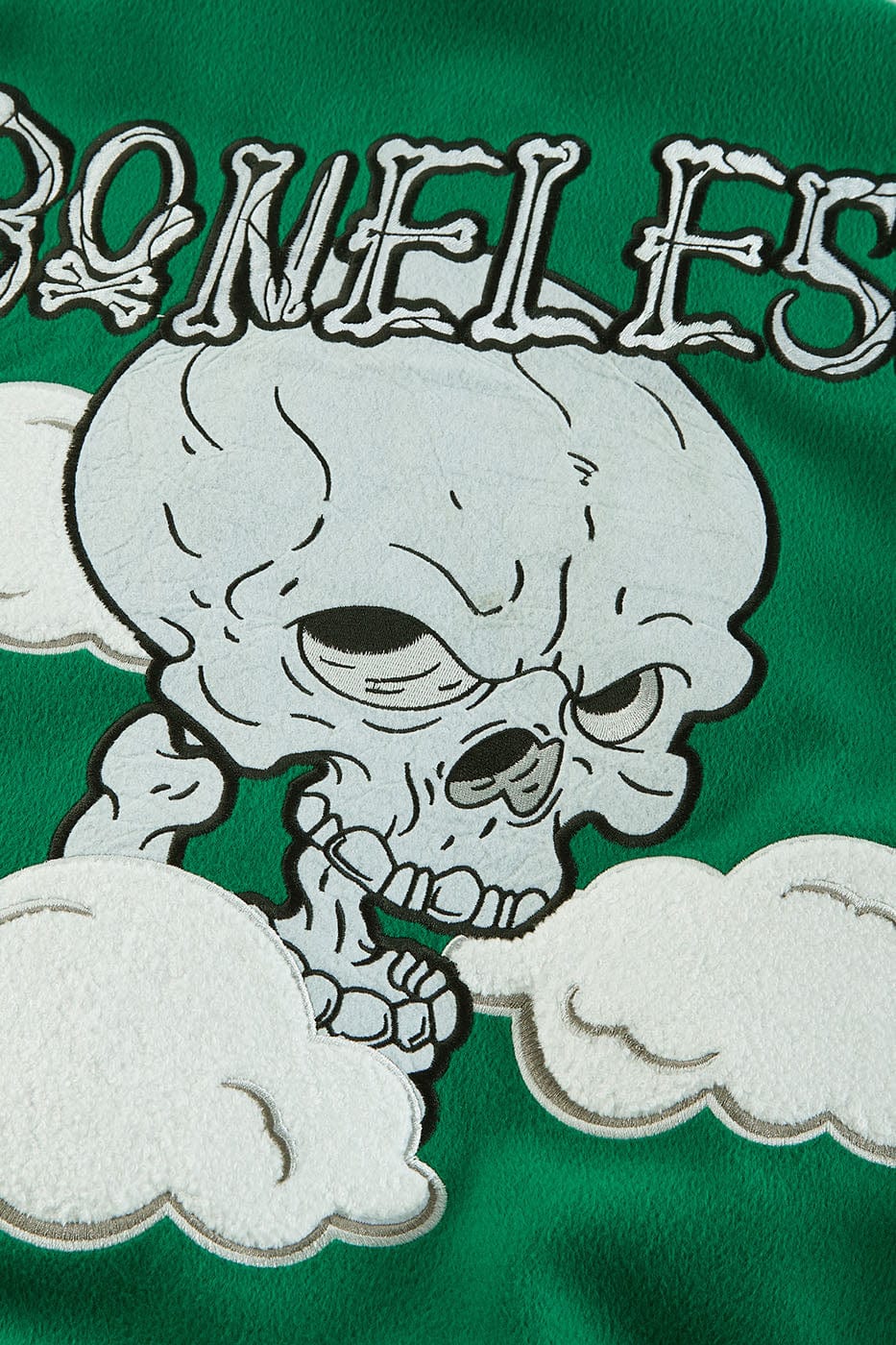 Cloud Skull Varsity Jacket