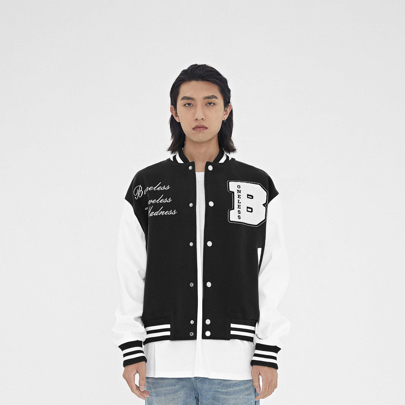 Cloud Skull Varsity Jacket