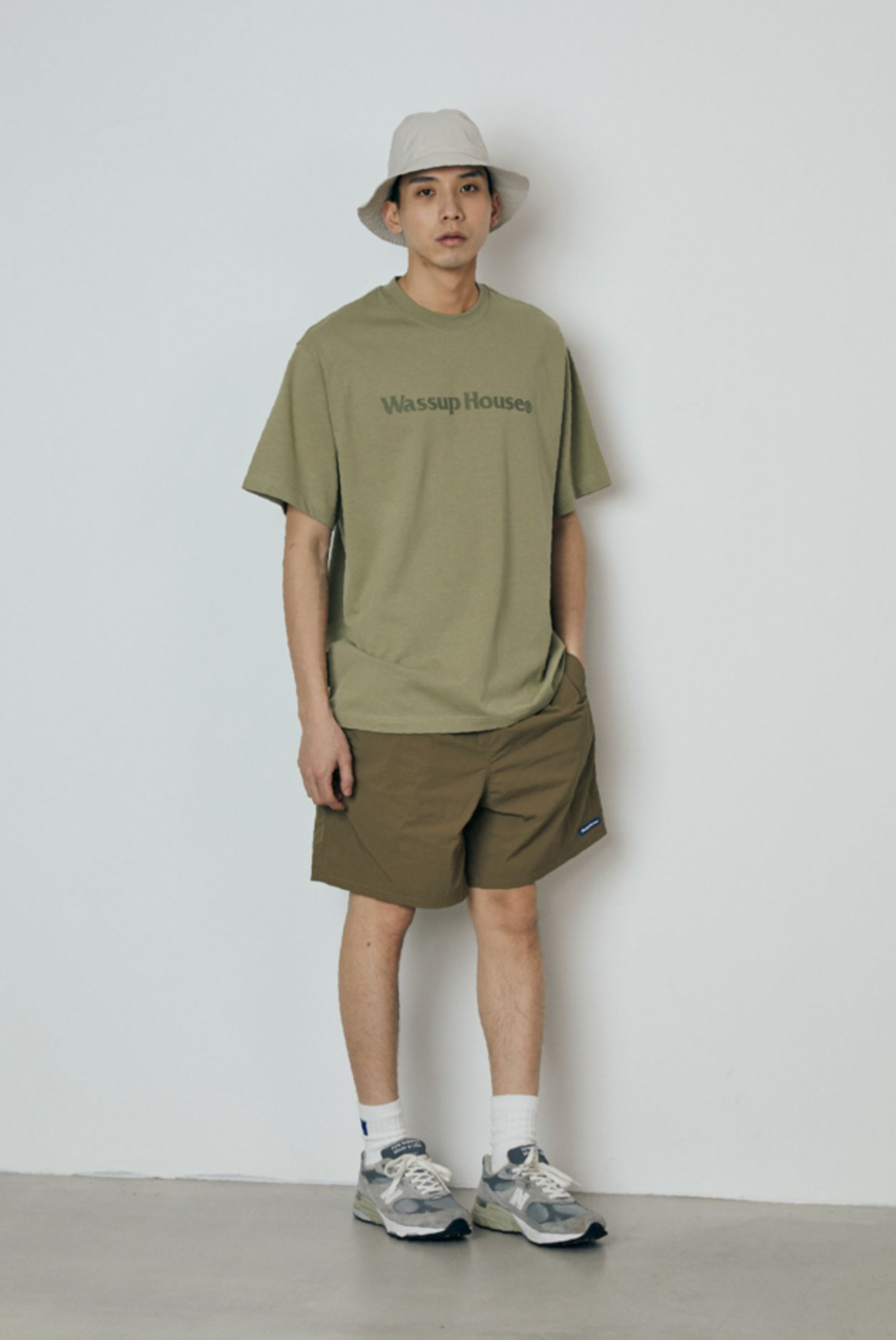 Classic Basic Large Logo Print Tee - chiclara