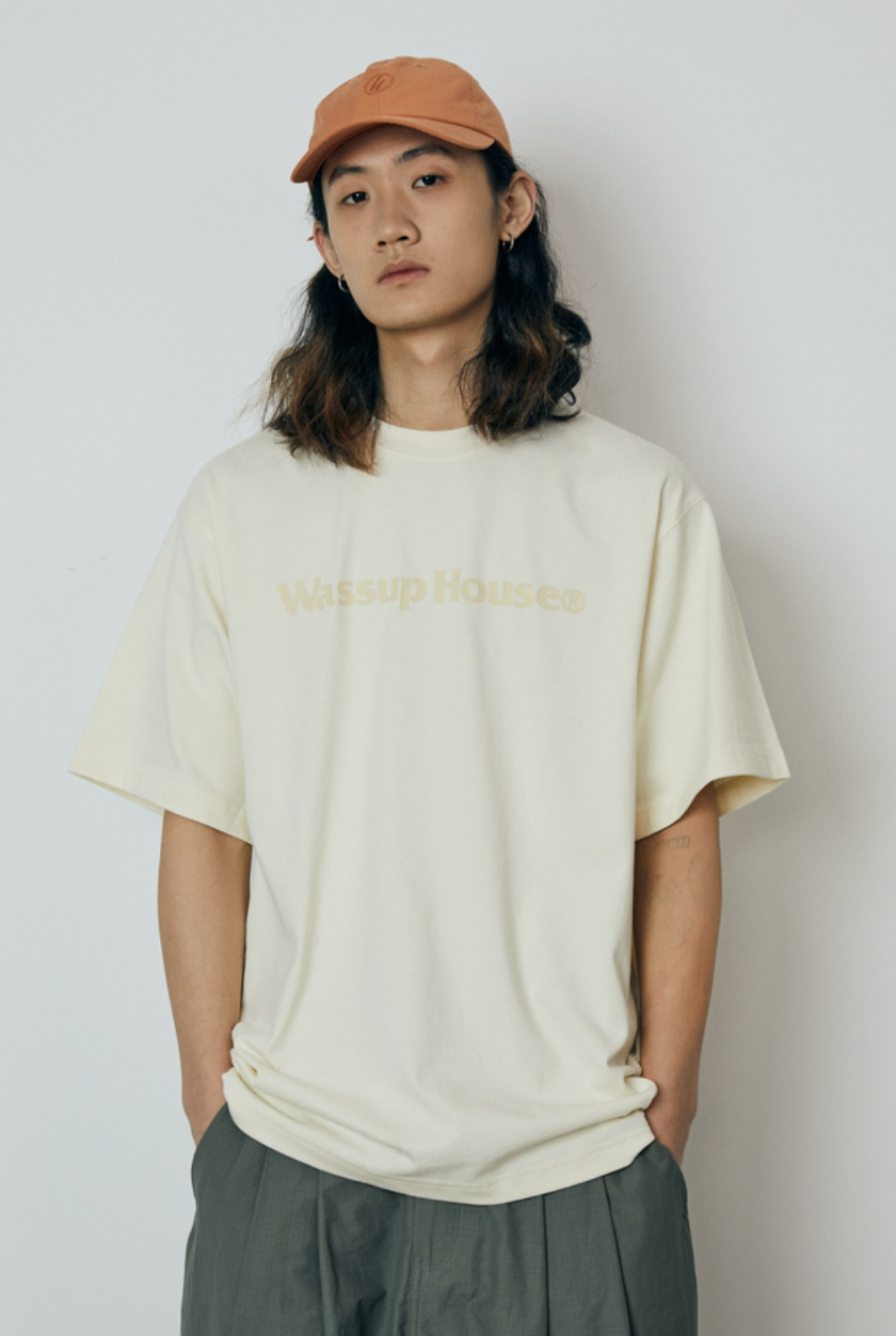 Classic Basic Large Logo Print Tee - chiclara