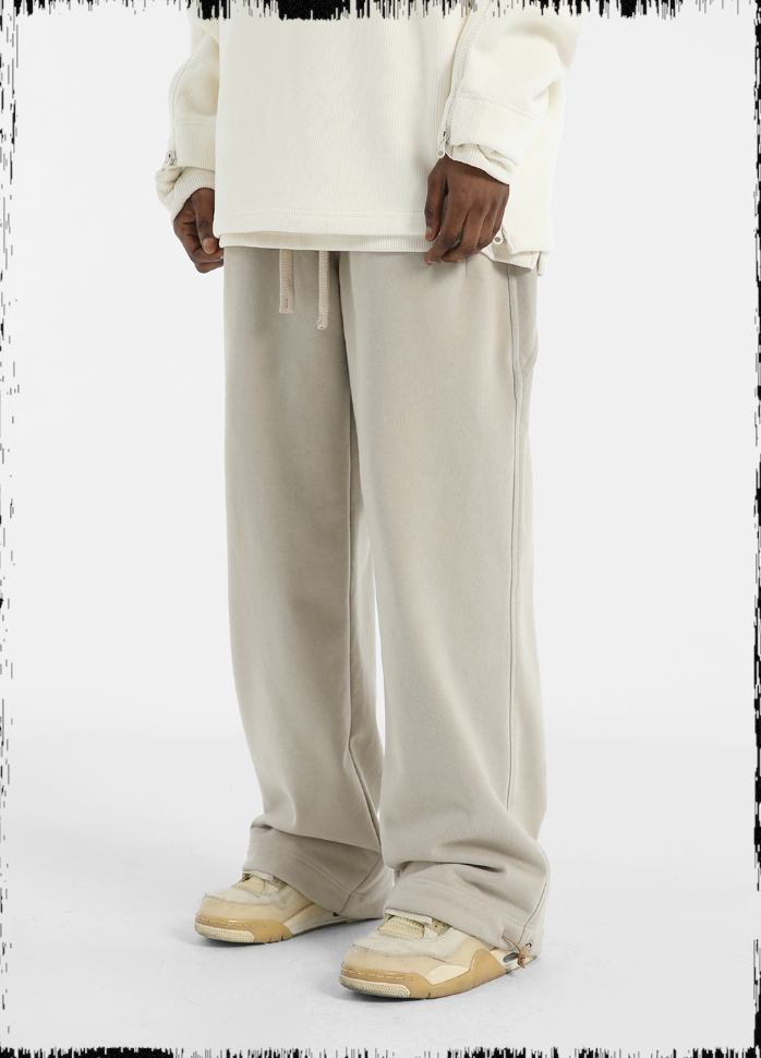 Heavyweight Logo Embroidered Sweatpants - chiclara