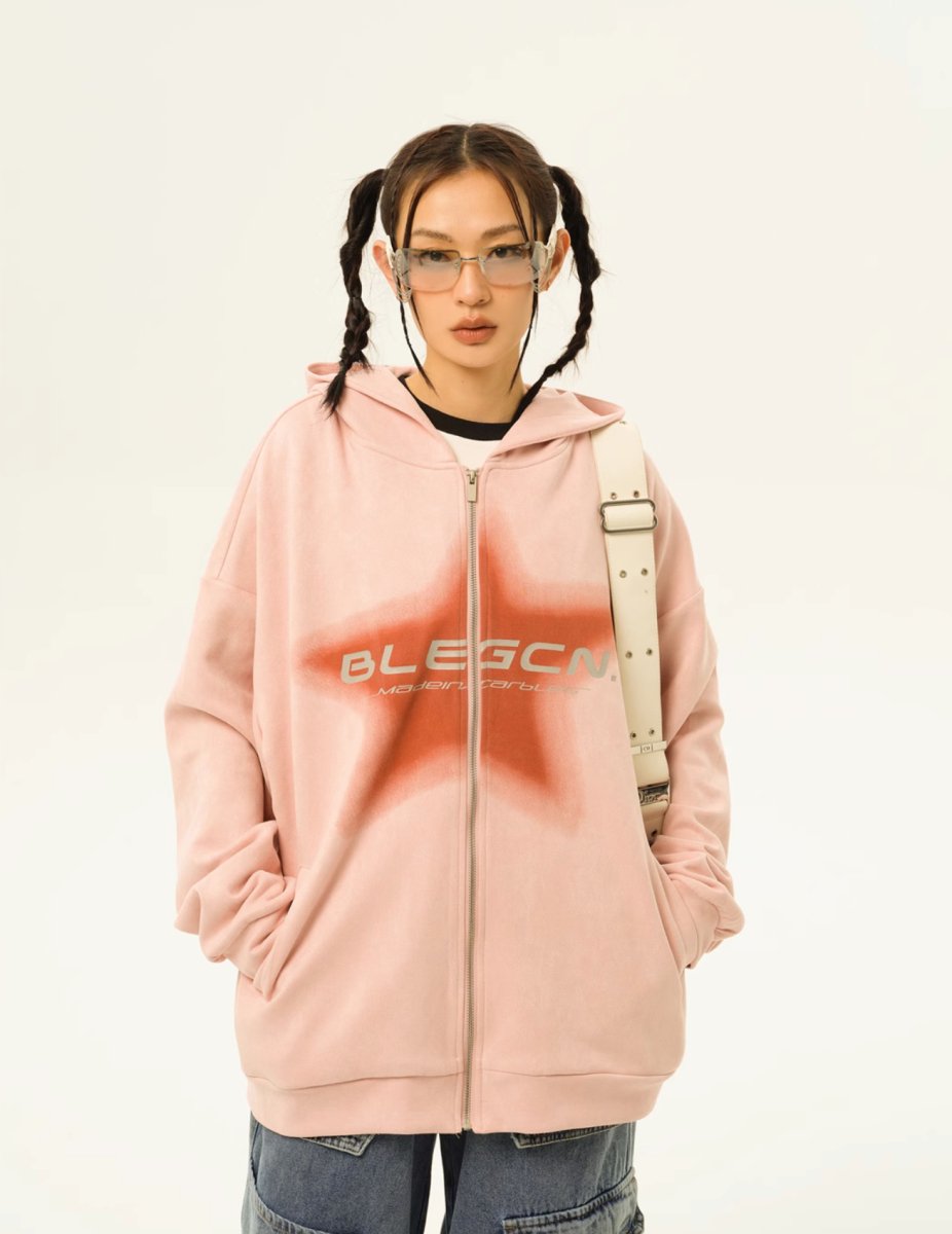 Stellar Zip-Up Hoodie - chiclara