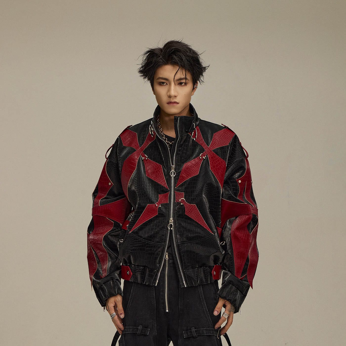 Four-Pointed Moto Jacket