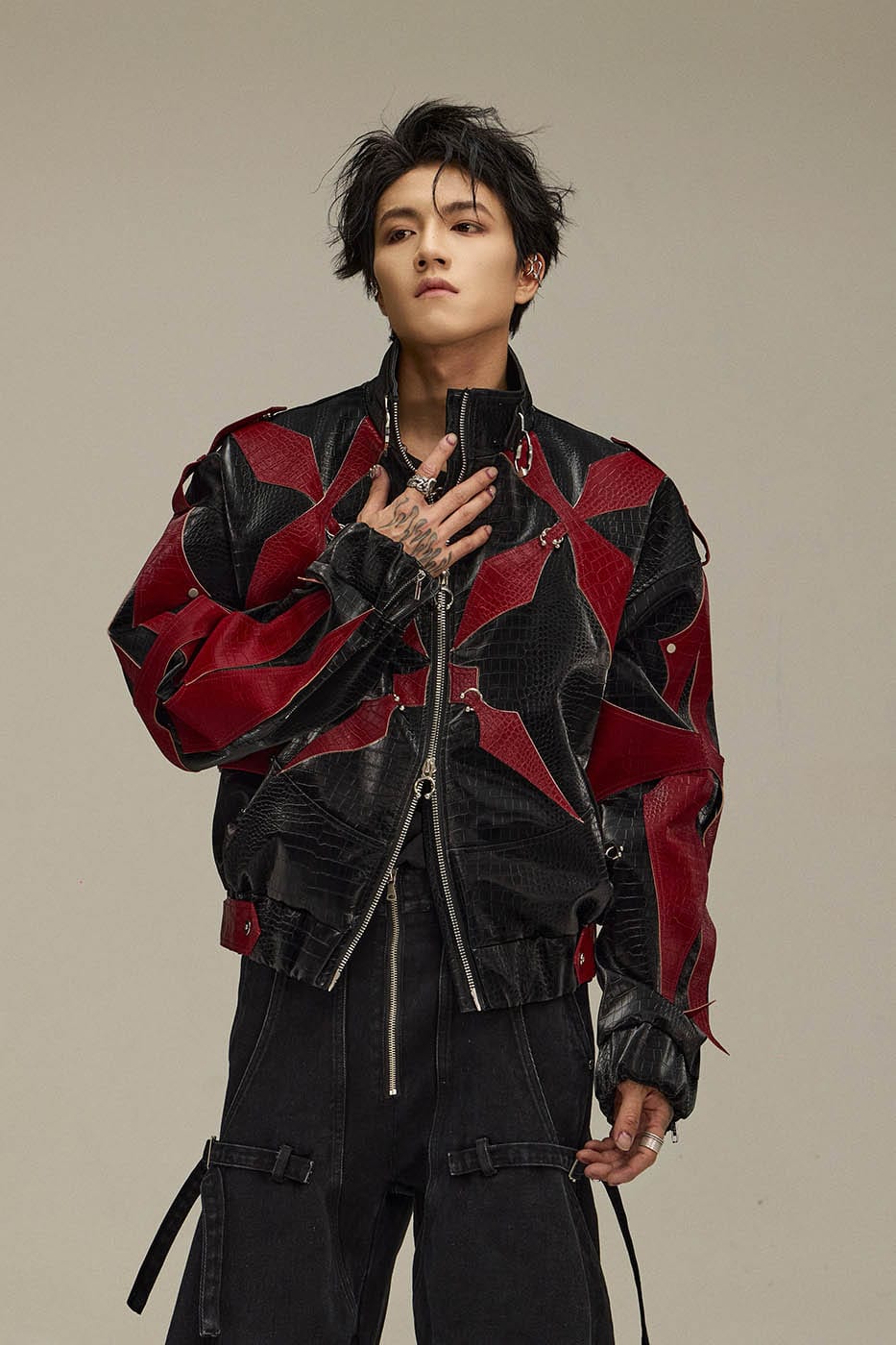 Four-Pointed Moto Jacket