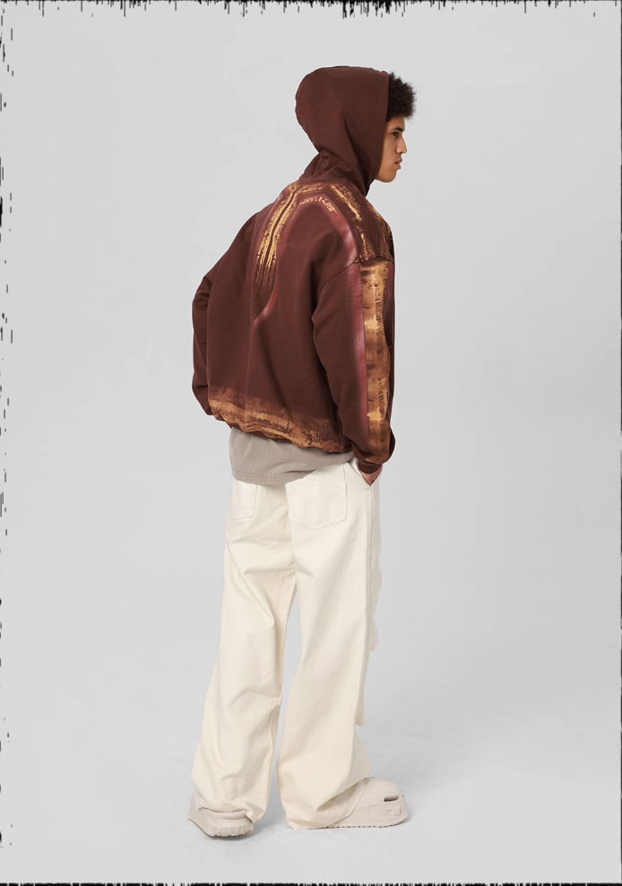 Deconstructed Pleated Work Pants - chiclara