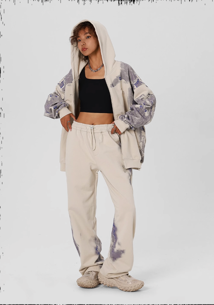 Technology Pulp Printed Sweatpants - chiclara