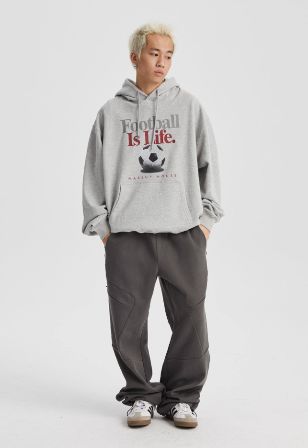 Inspirational Life Printed Hoodie - chiclara