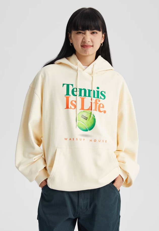 Inspirational Life Printed Hoodie - chiclara