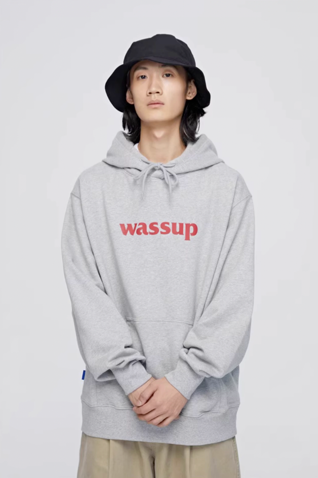 Essential Basic Logo Print Hoodie - chiclara