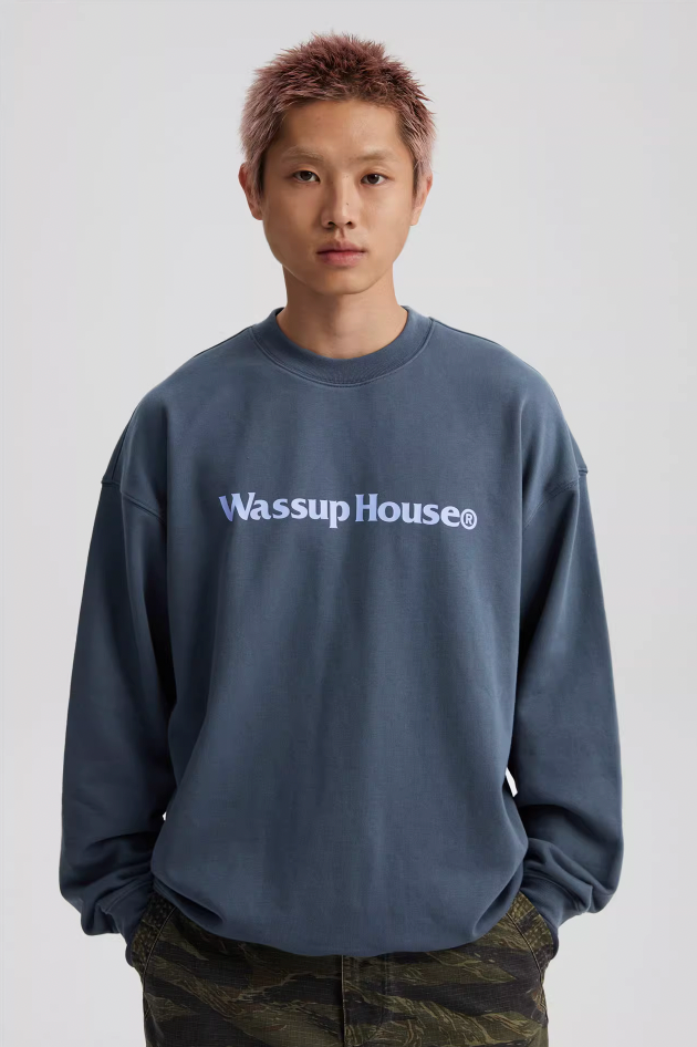 Essential Basic Printing Logo Sweatshirt