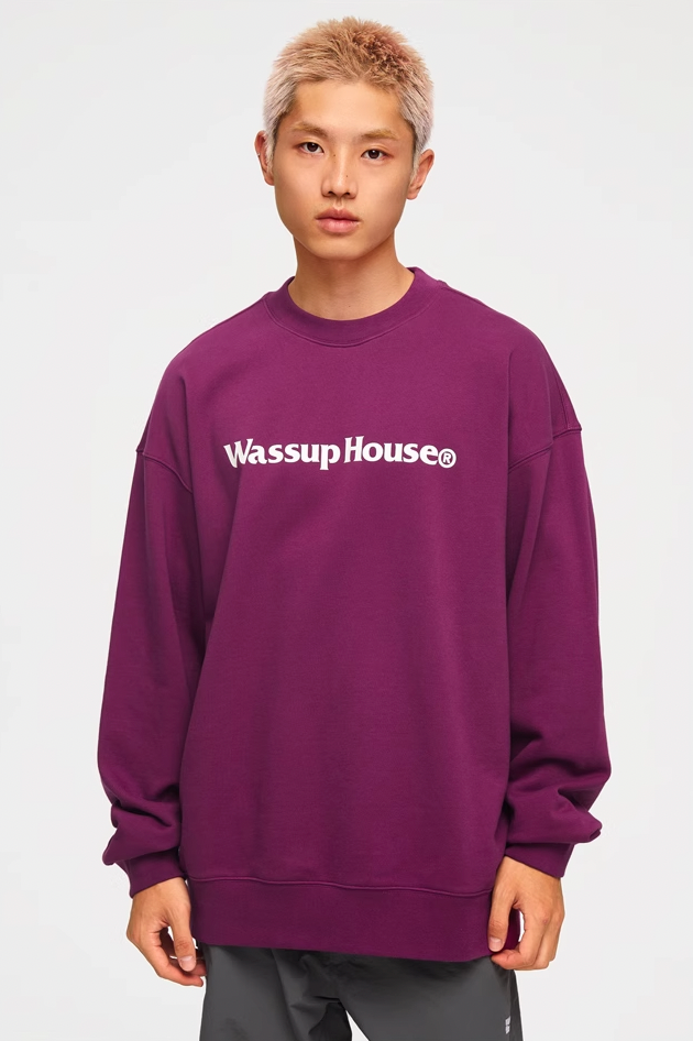 Essential Basic Printing Logo Sweatshirt