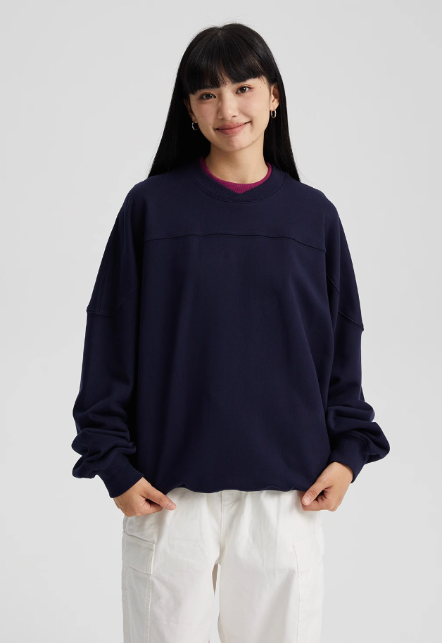 Luxe Double Threaded Sweatshirt - chiclara