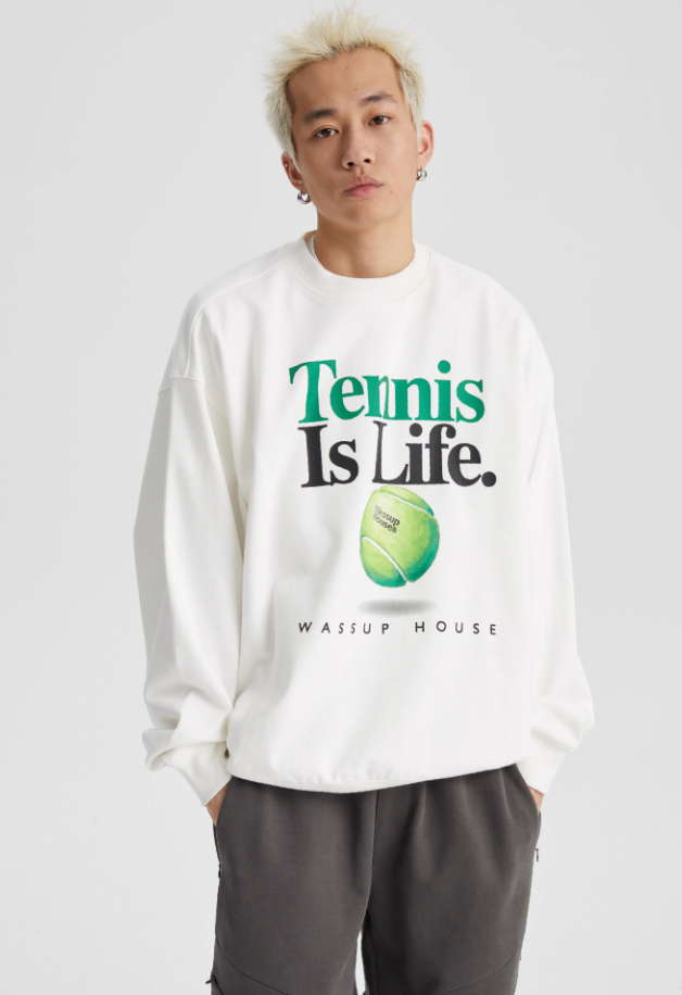 Inspirational Life Printed Sweatshirt - chiclara