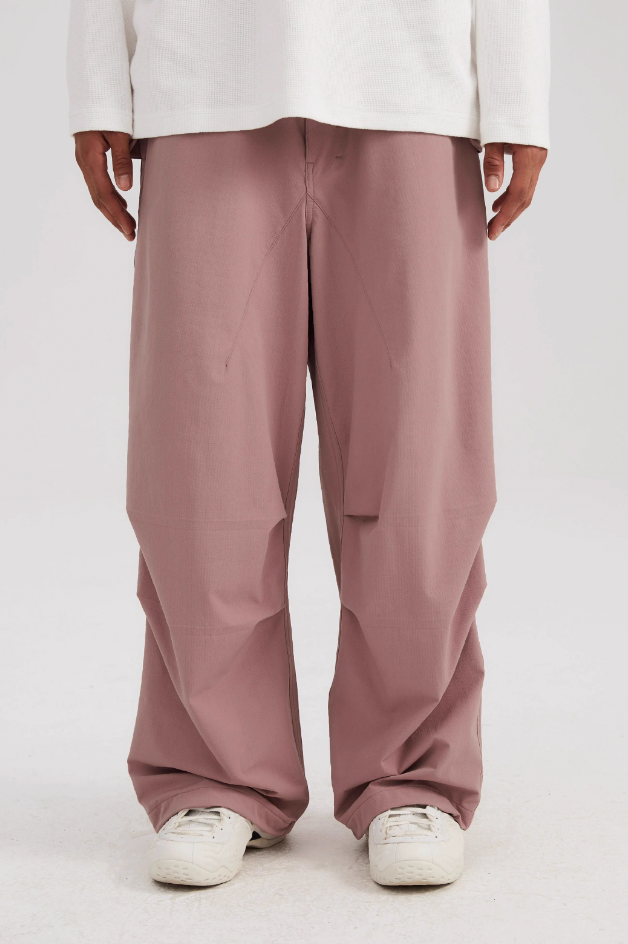 Relaxed Loose Paratrooper Pants - chiclara