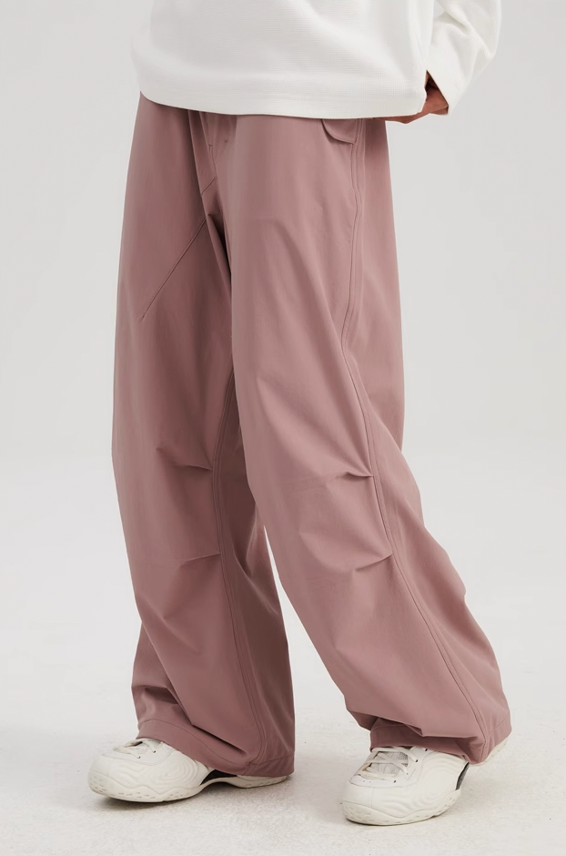 Relaxed Loose Paratrooper Pants - chiclara