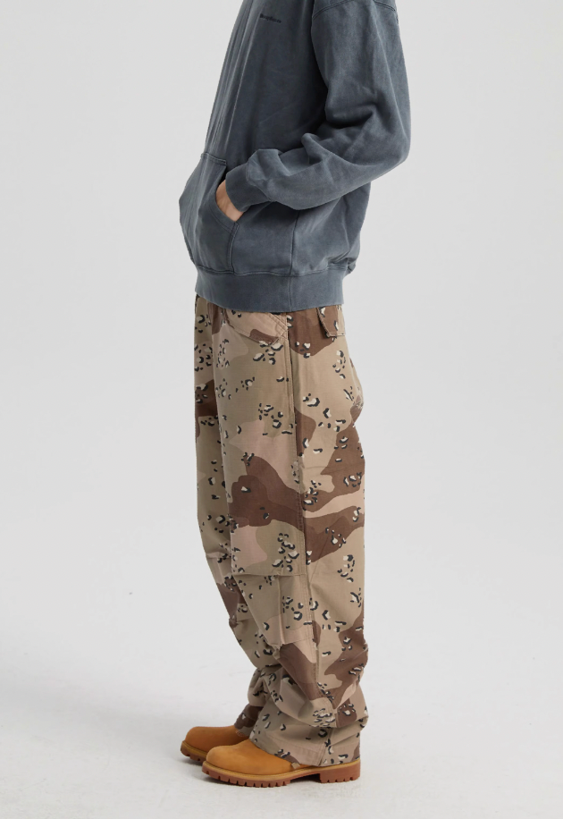 Rugged Tree Camouflage Old Work Pants - chiclara