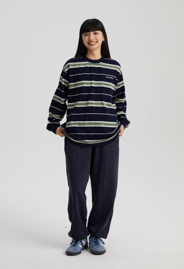 Essential Center Seam Basic Sweat Pants - chiclara