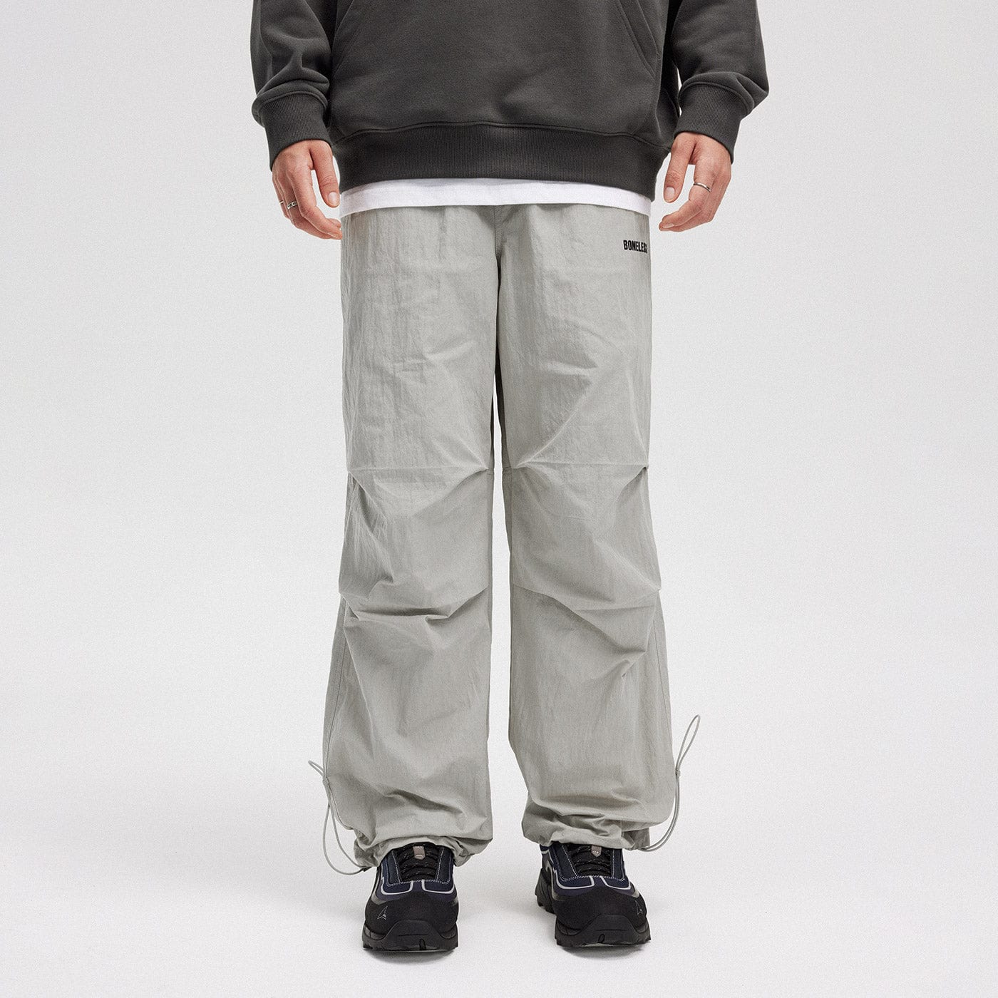 Drawstring Ankle Track Pants