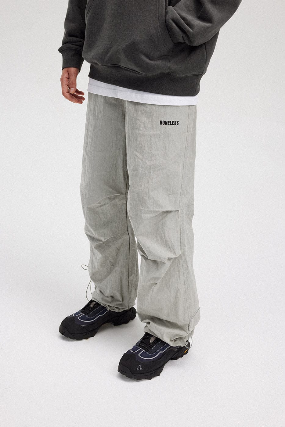 Drawstring Ankle Track Pants