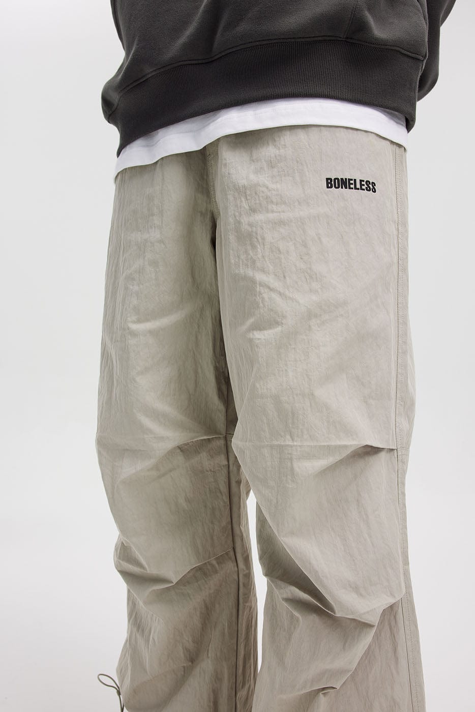 Drawstring Ankle Track Pants