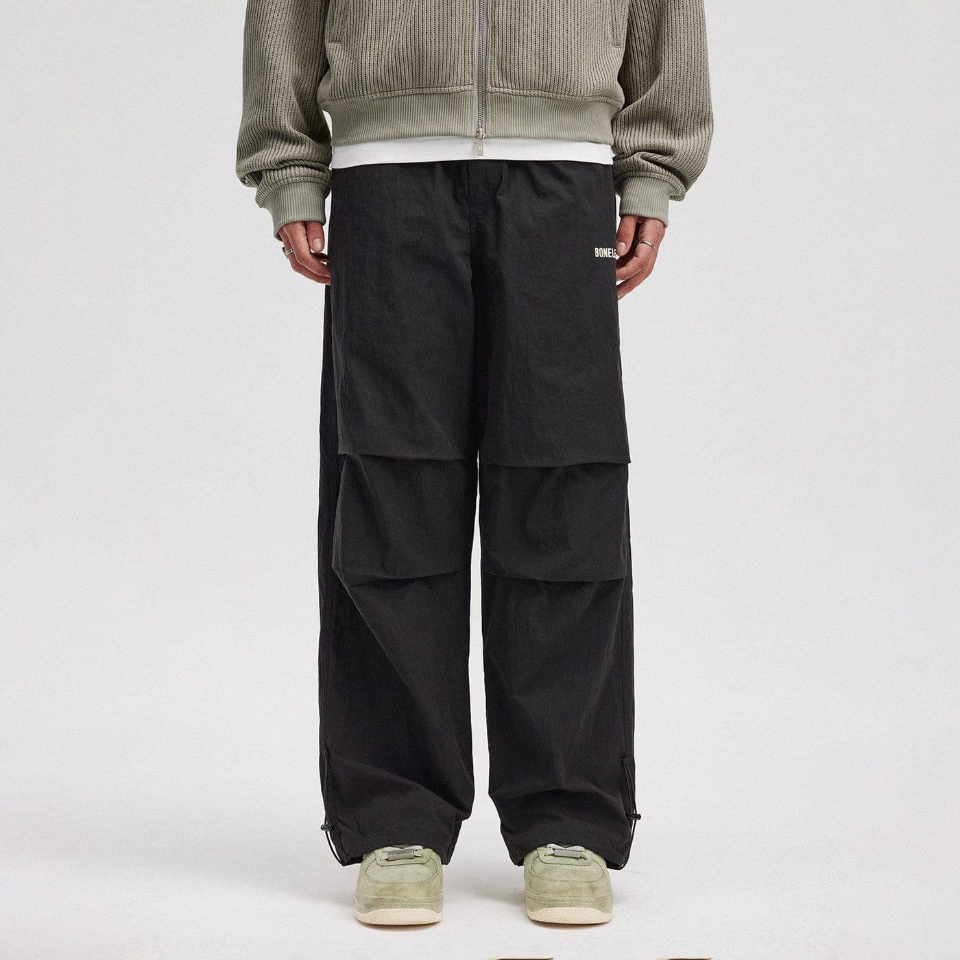 Drawstring Ankle Track Pants