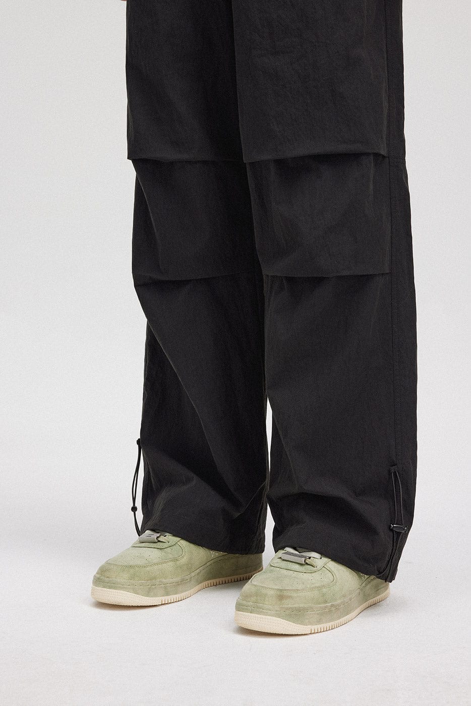 Drawstring Ankle Track Pants