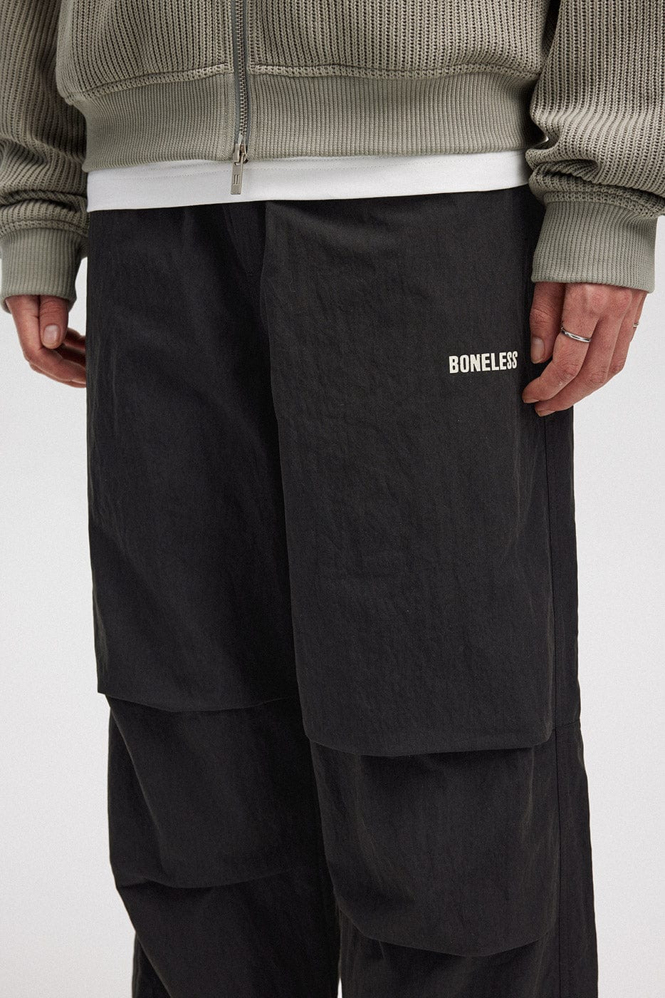 Drawstring Ankle Track Pants