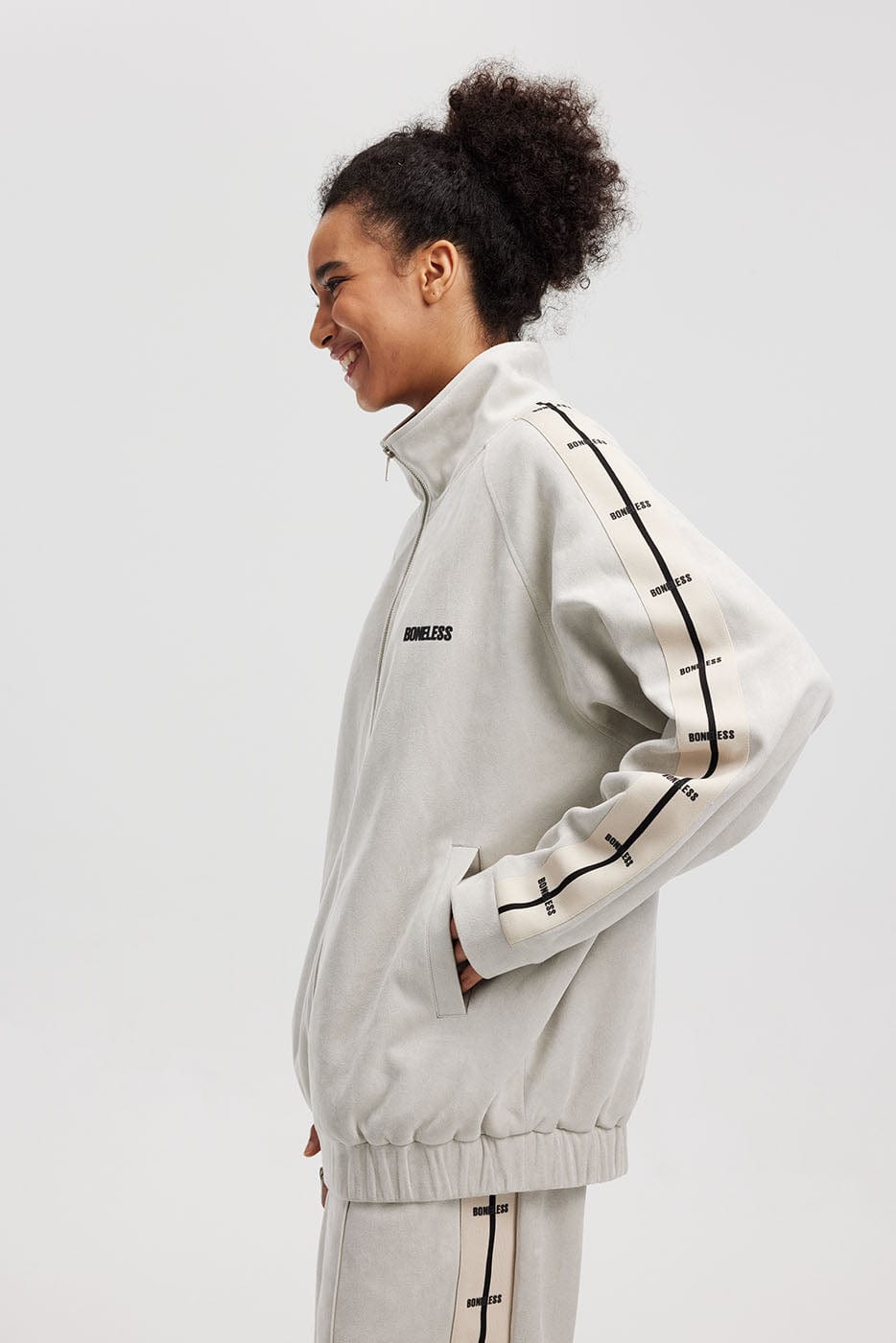 Side Stripe Track Jacket