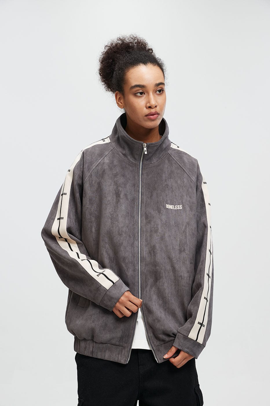 Side Stripe Track Jacket