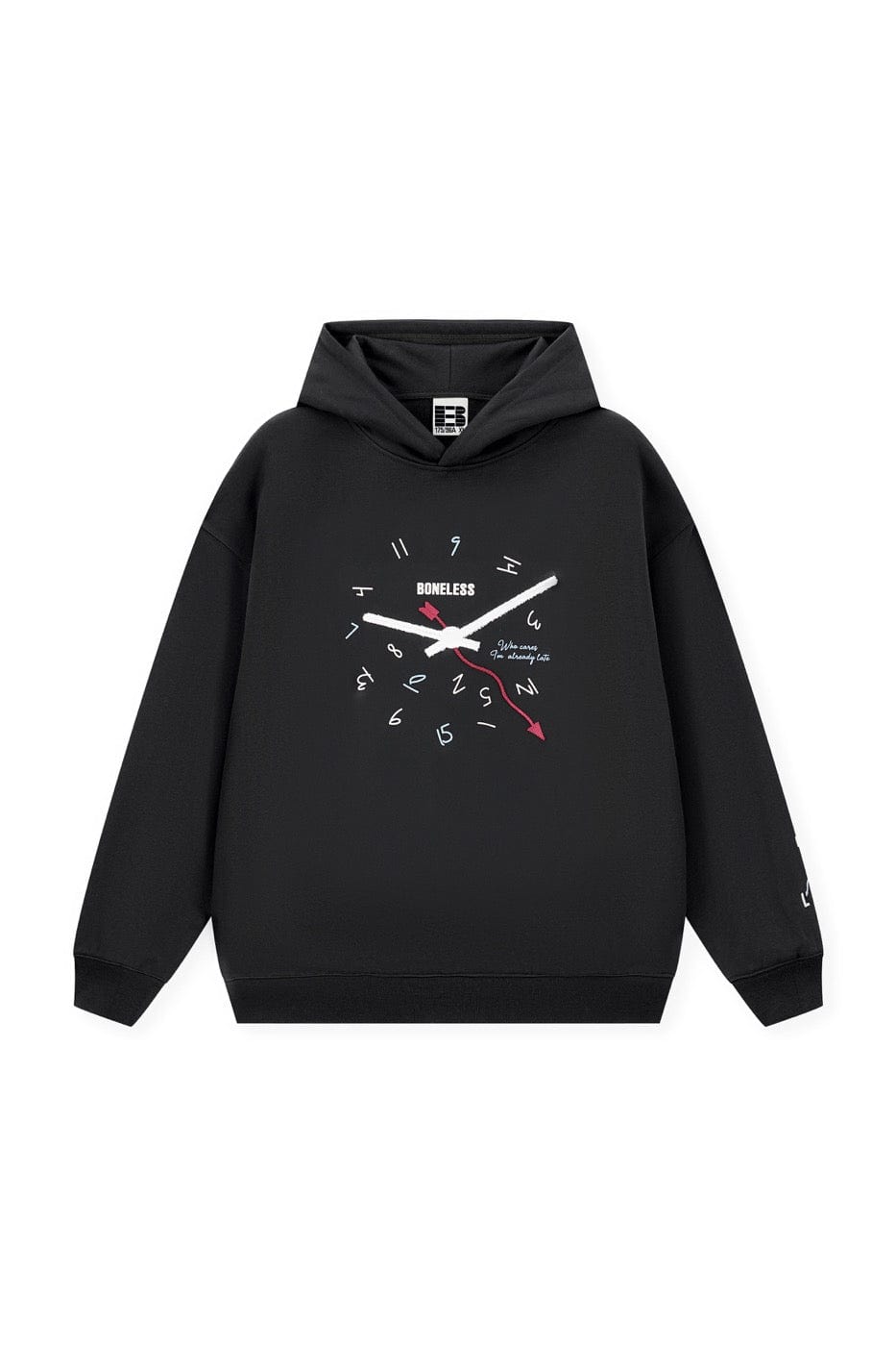 Clock Print Hoodie