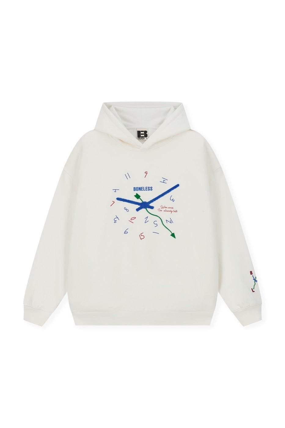 Clock Print Hoodie