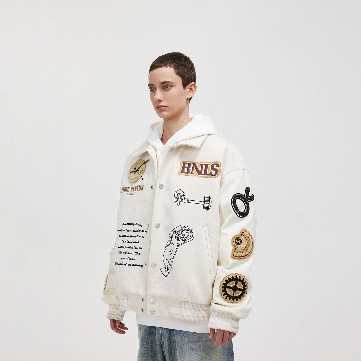 Varsity Patch Bomber Jacket