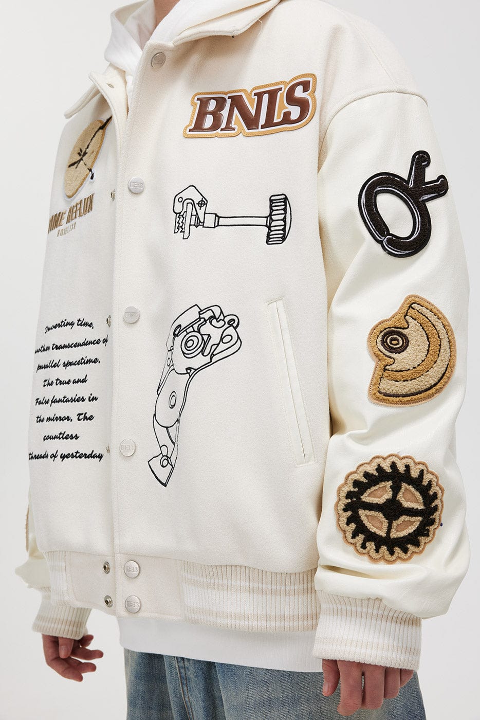 Varsity Patch Bomber Jacket